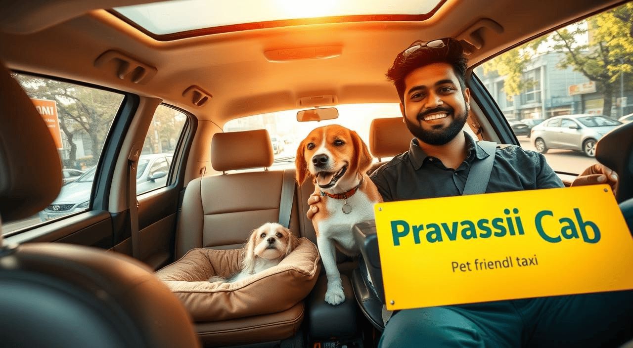 Looking for a pet-friendly taxi in Pune? Pravasi Cab offers one-way, airport, and round-trip outstation services at +918149817272. Experience our reliable and convenient transportation.