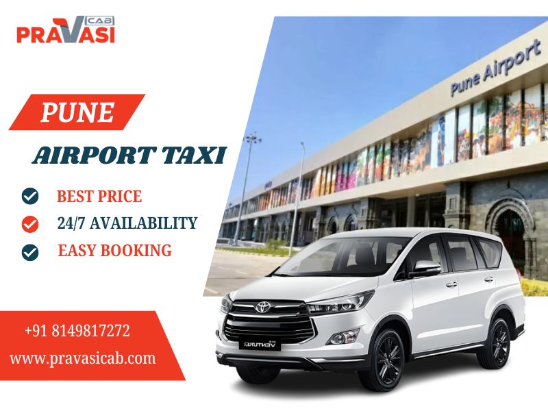 Pune Airport Taxi Service - Best Price Pravasi Cab