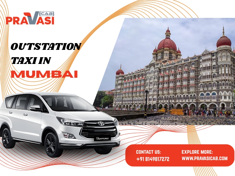 Outstation taxi service in Mumbai — Pravasi Cab AC hatchback, sedan, Innova and Tempo Traveller