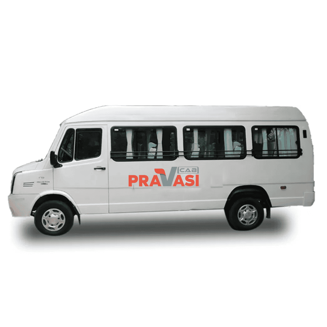 Tempo Traveller for wedding and events in Pune — 9 12 17 20 seater AC Non-AC Baraat Picnic Pravasi C